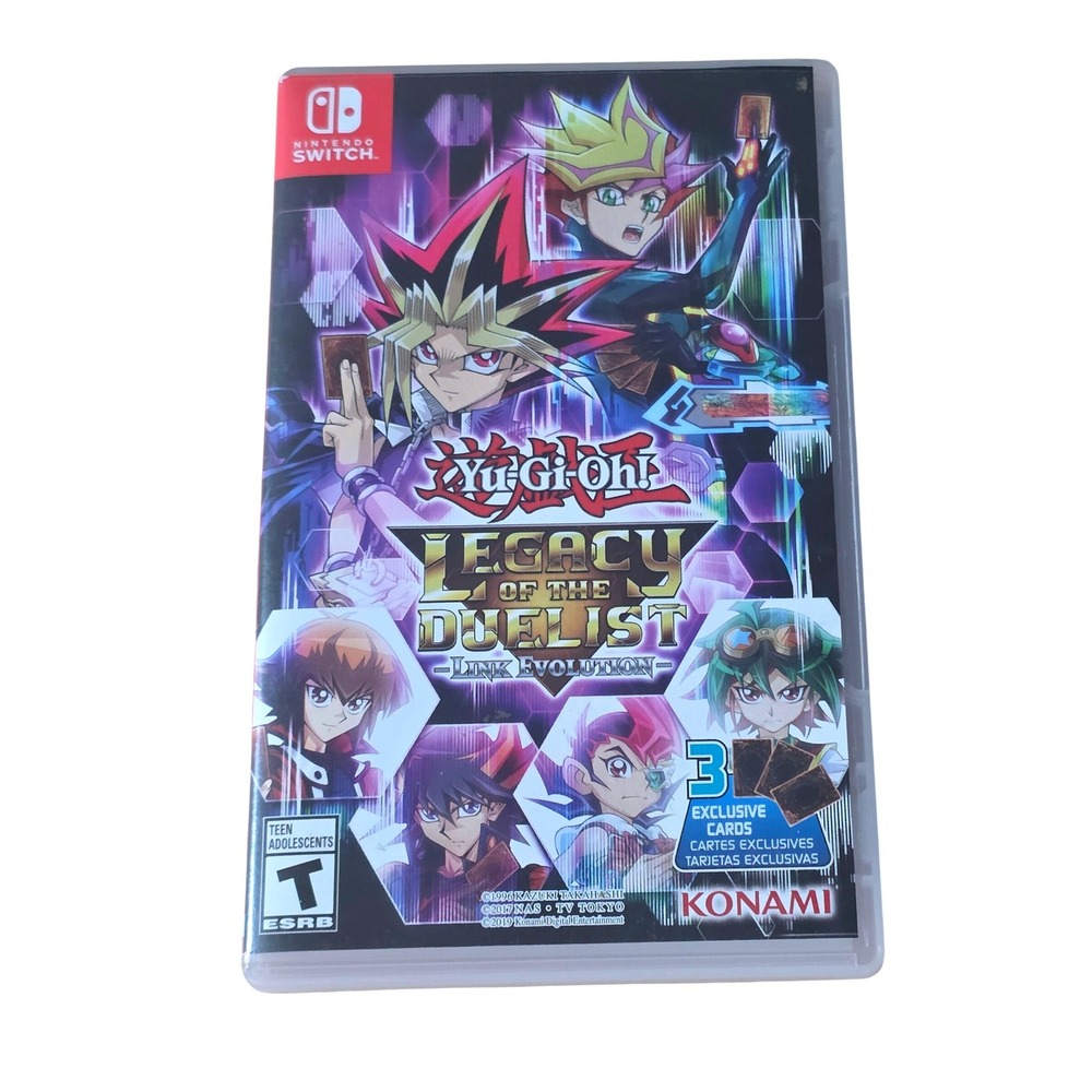 Yu-Gi-Oh Legacy of the Duelist Link Evolution Nintendo Switch Konami HAC-P-AS5FA